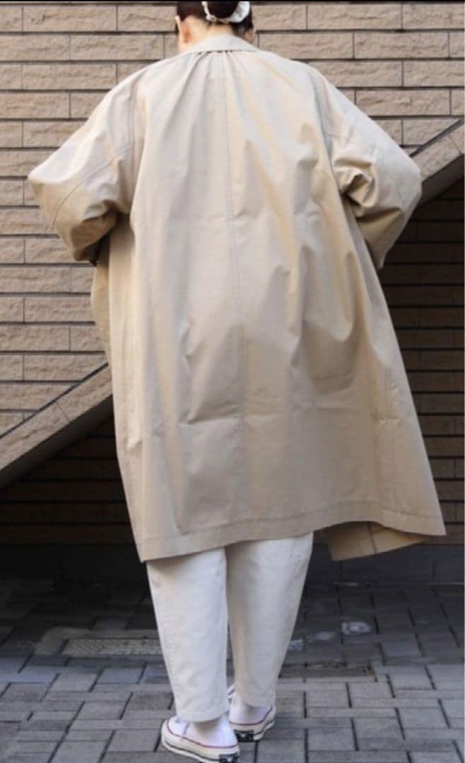 ハ*ウ様 orcival オーシバル オーチバル ギャザーステンカラーコート　ギ