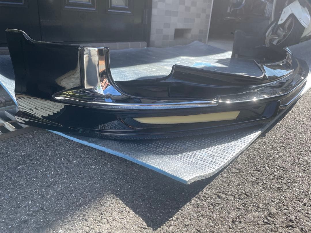 30アルファード後期SCWaldフロントスポイラーY.K