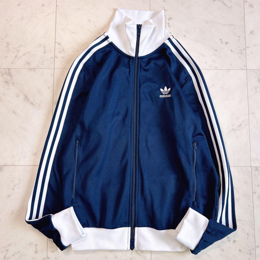 アディダス ハイネック トラックジャケット トレフォイル XL adidas