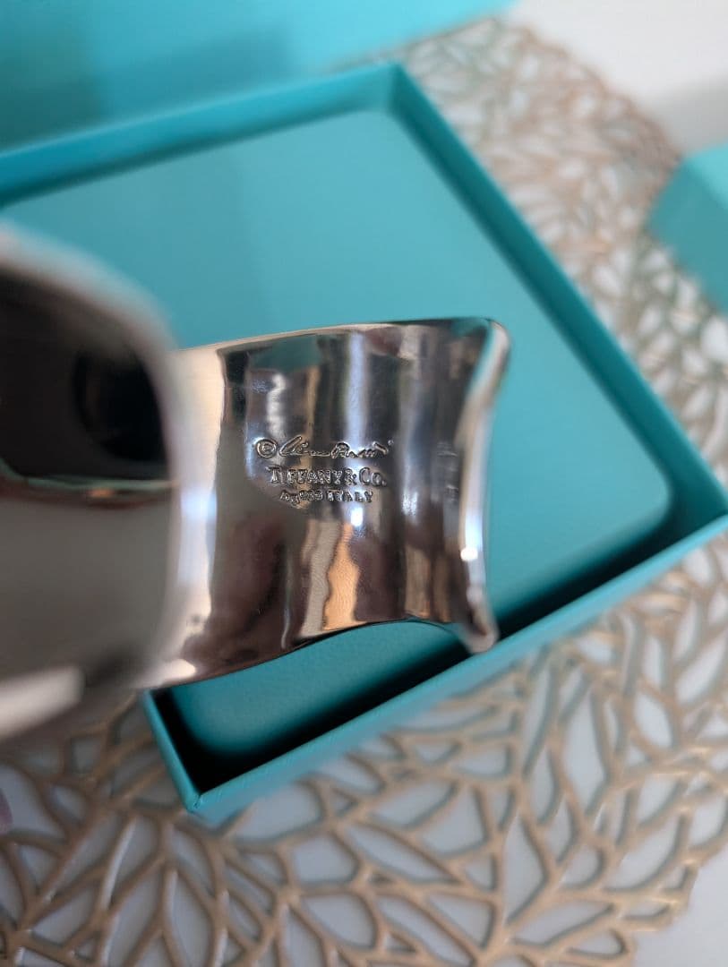 【本日限り】TIFFANY　ボーンカフ　右手用