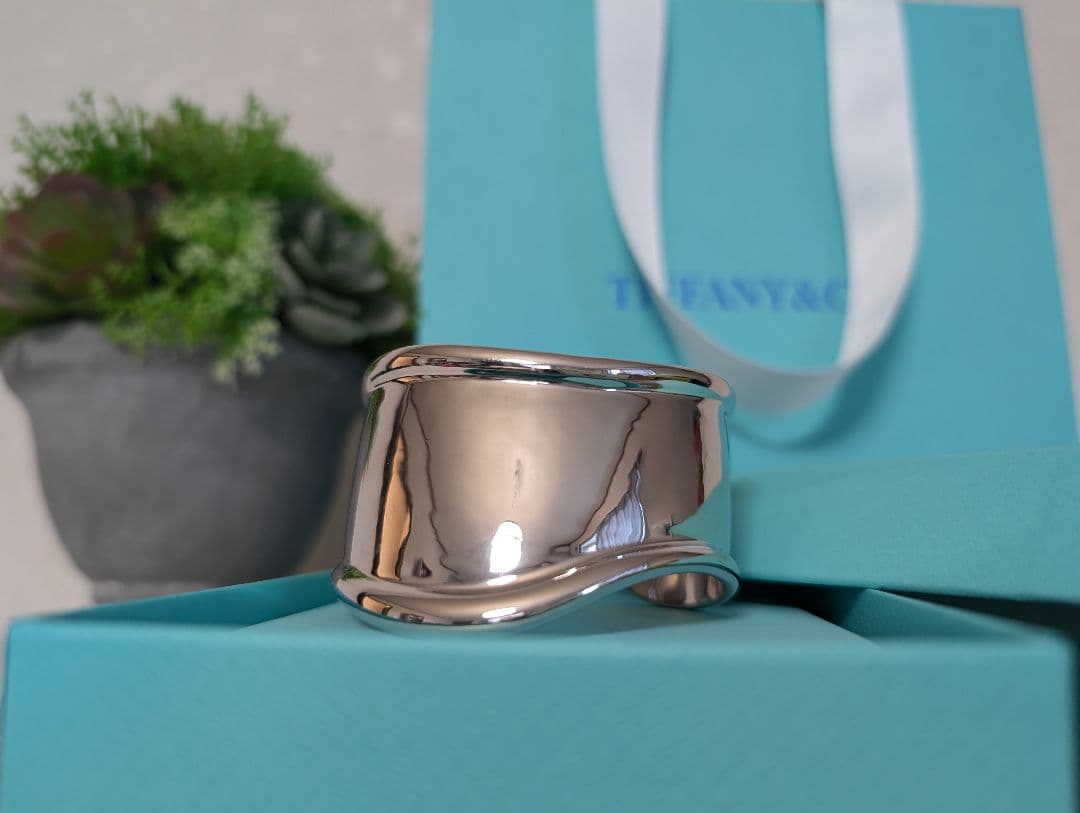 【本日限り】TIFFANY　ボーンカフ　右手用