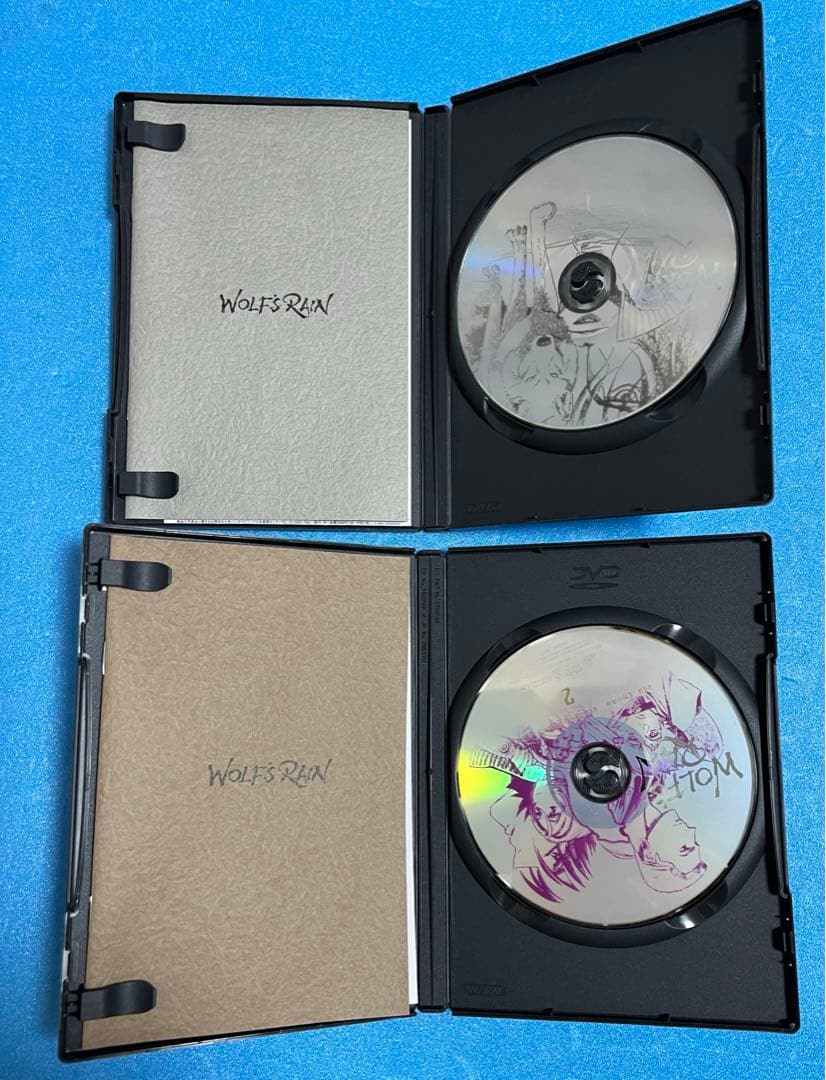 WOLFS・RAIN ウルフズレイン　DVD全巻＋生産特典ポスター＋猫スタンプ付