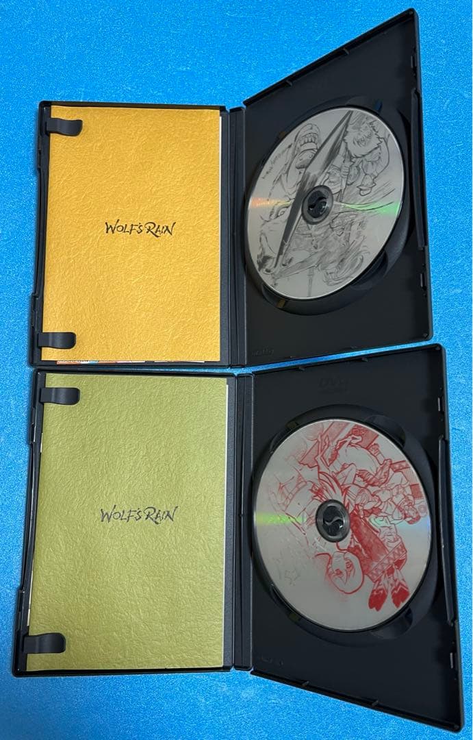 WOLFS・RAIN ウルフズレイン　DVD全巻＋生産特典ポスター＋猫スタンプ付