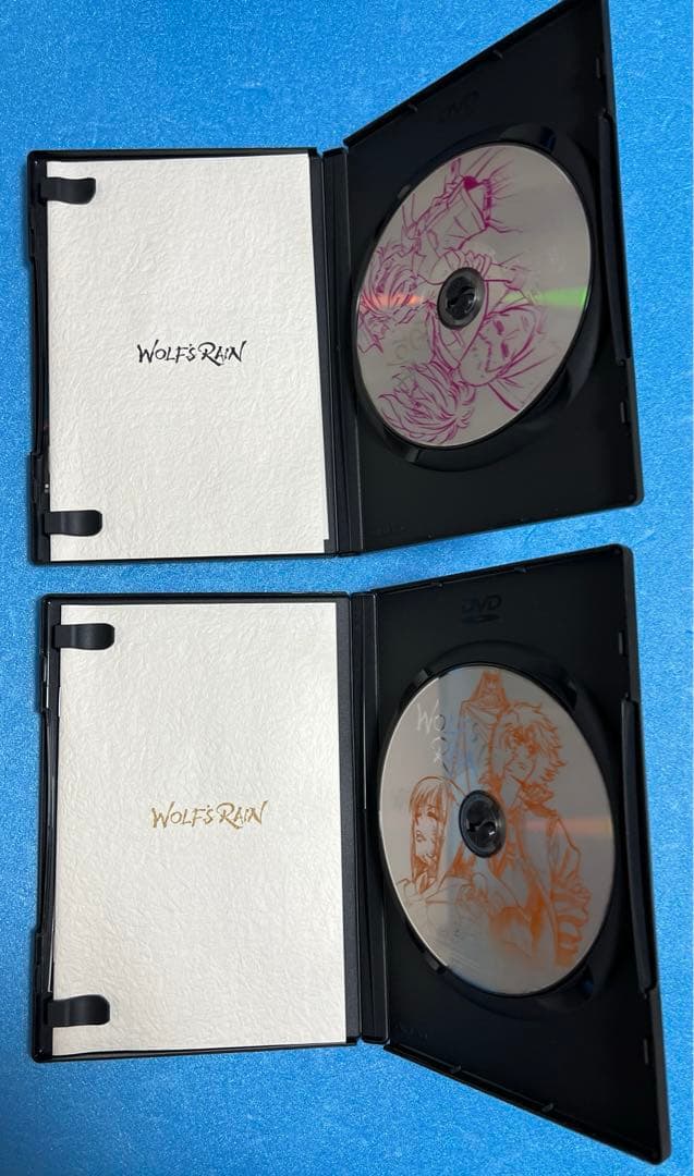 WOLFS・RAIN ウルフズレイン　DVD全巻＋生産特典ポスター＋猫スタンプ付