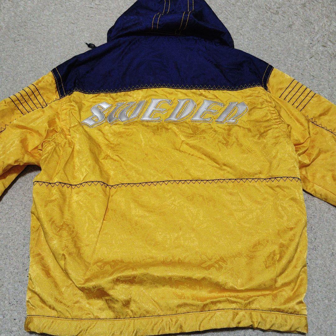 GOLDWIN　ゴールドウイン　スキーウェア　メンズ　S　上下セット　黄✕青