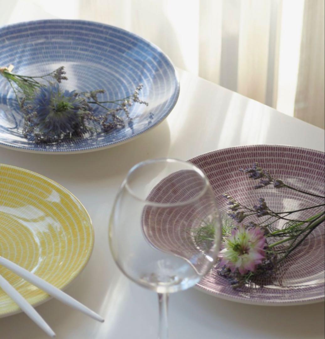 新品同様★6枚セット★アラビア★24h Avec★アベックプレート★20cm