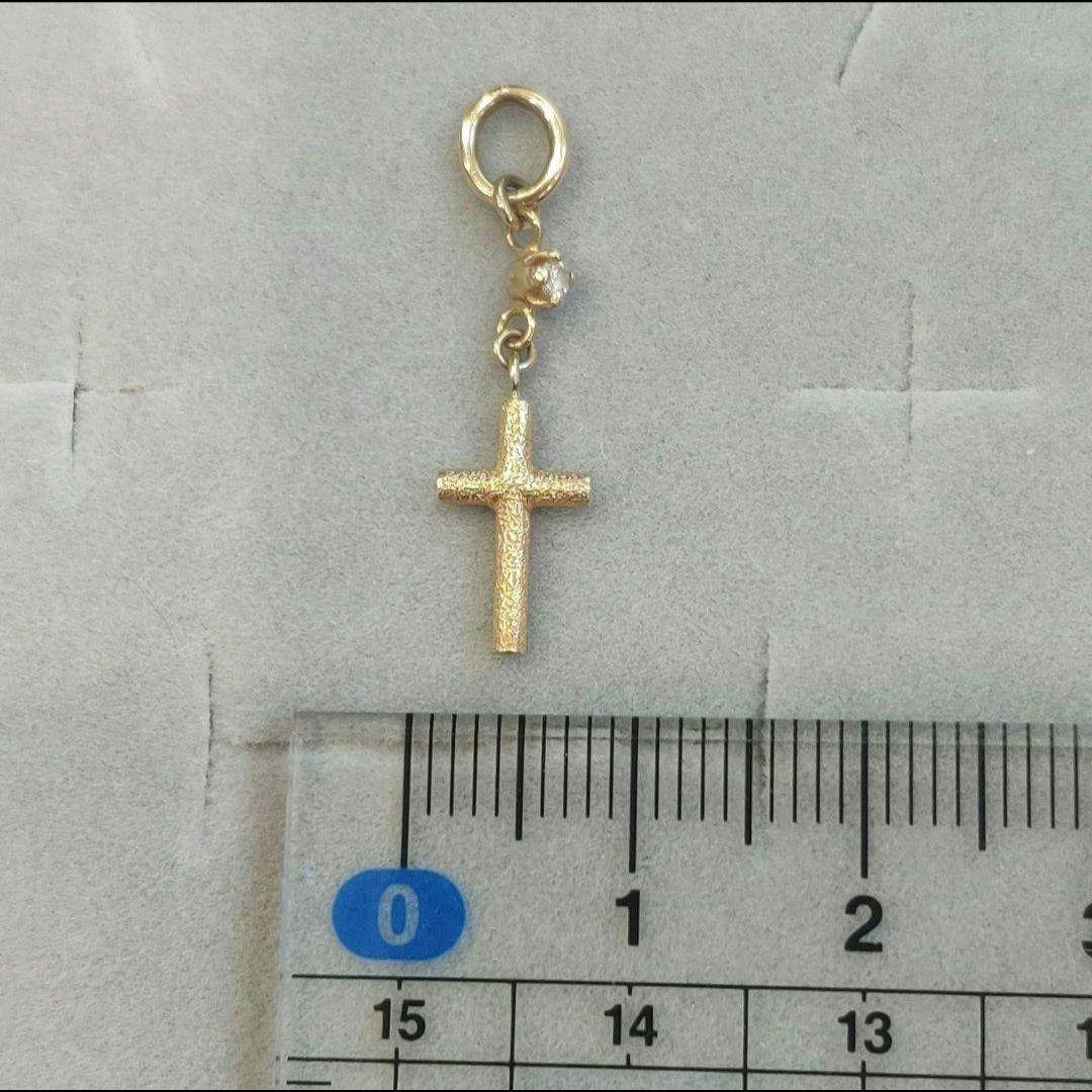 ディーヴァス　レア　K18 YG　クロス　ペンダントトップ　 チャーム