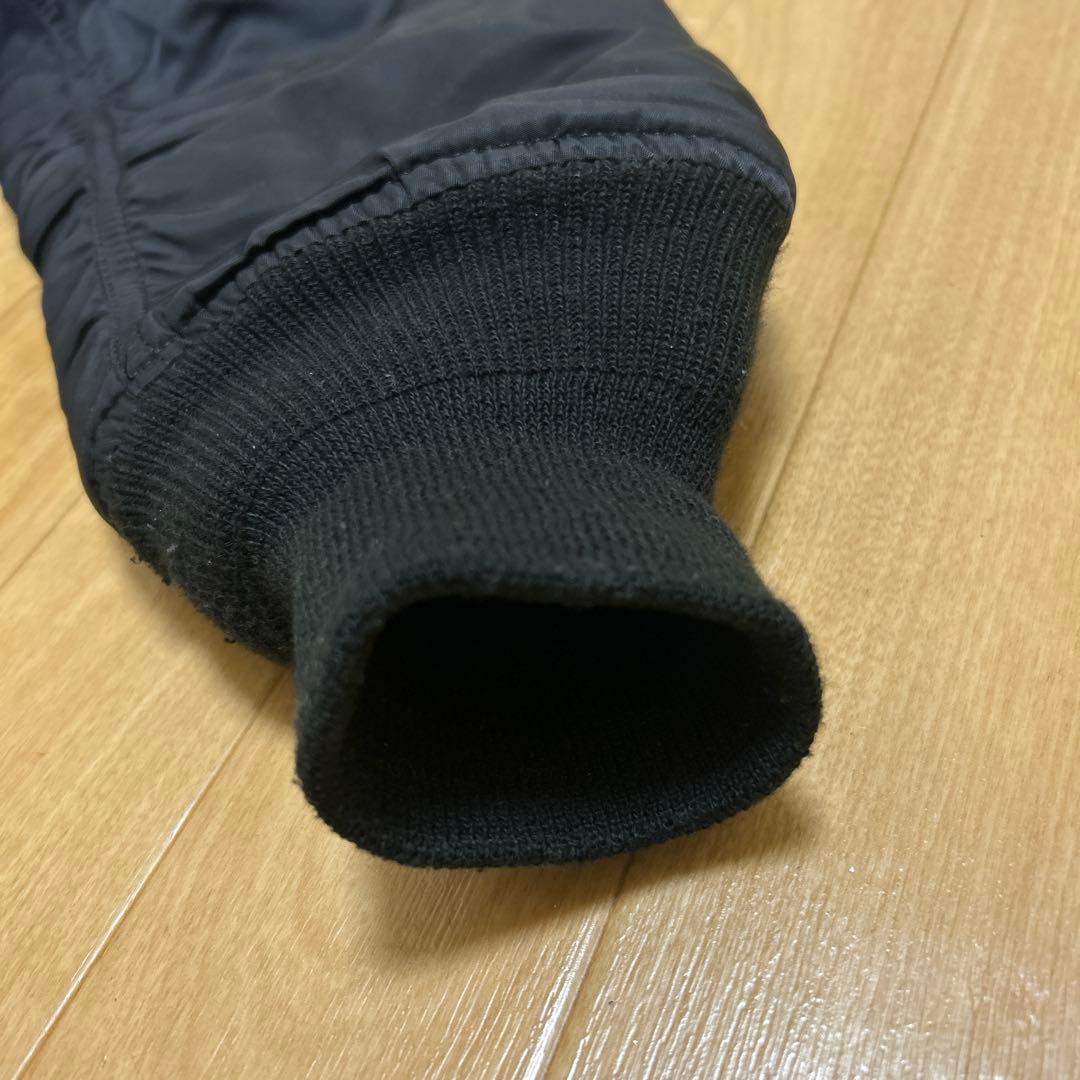 アルファインダストリーズ MA-1 ジャケット ブルゾン リバーシ ブラック