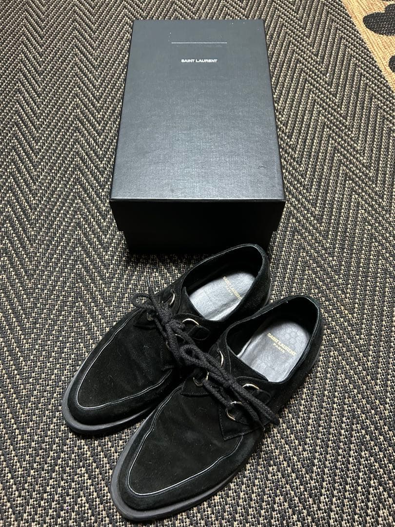 靴 saint laurent paris 21aw teddy derby 43