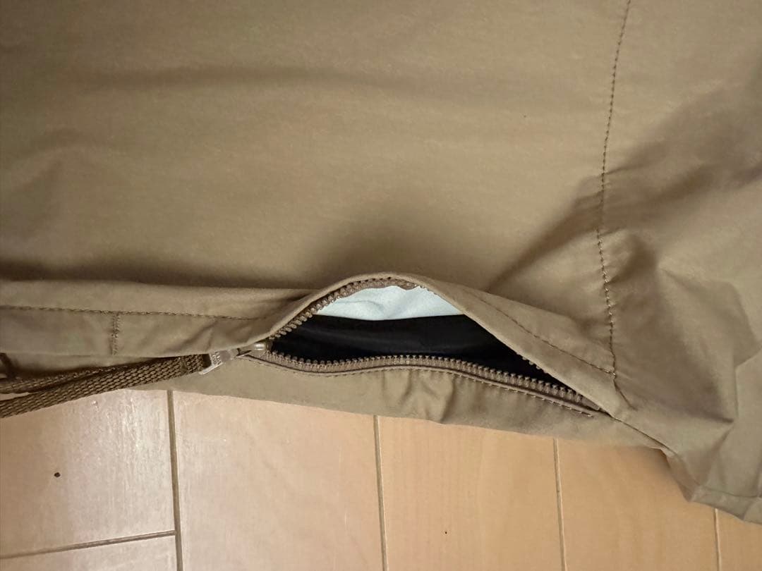 00s PRADA SPORT ジップ コットン ナイロンパンツ