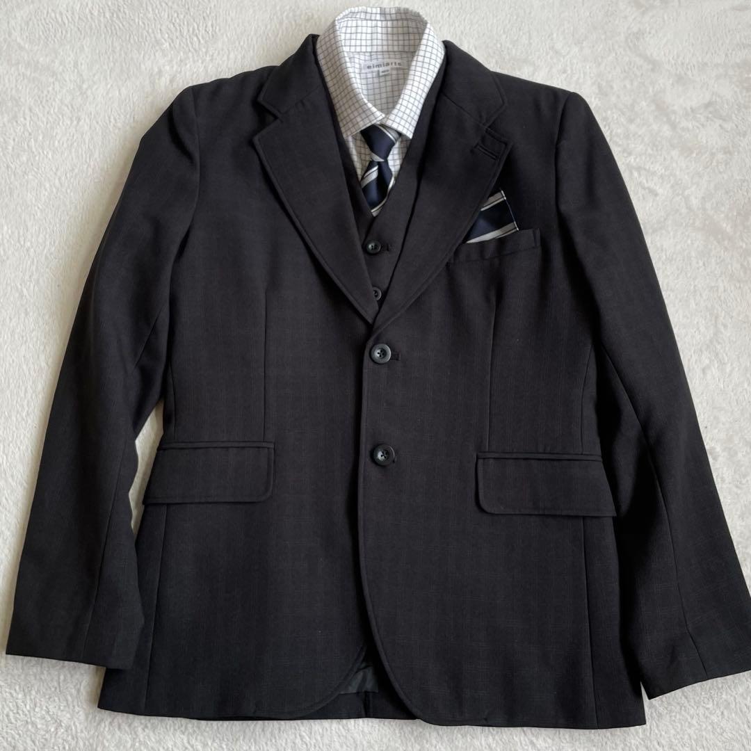 【エイミーアーツ】165㎝/フォーマルセット/6点セット/男児/ダークグレー