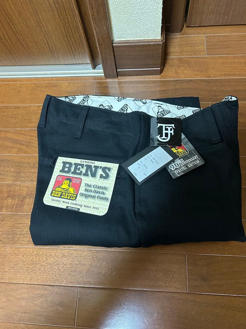 FJ別注 Ben Davis 90th BLACK DENIM PANTS