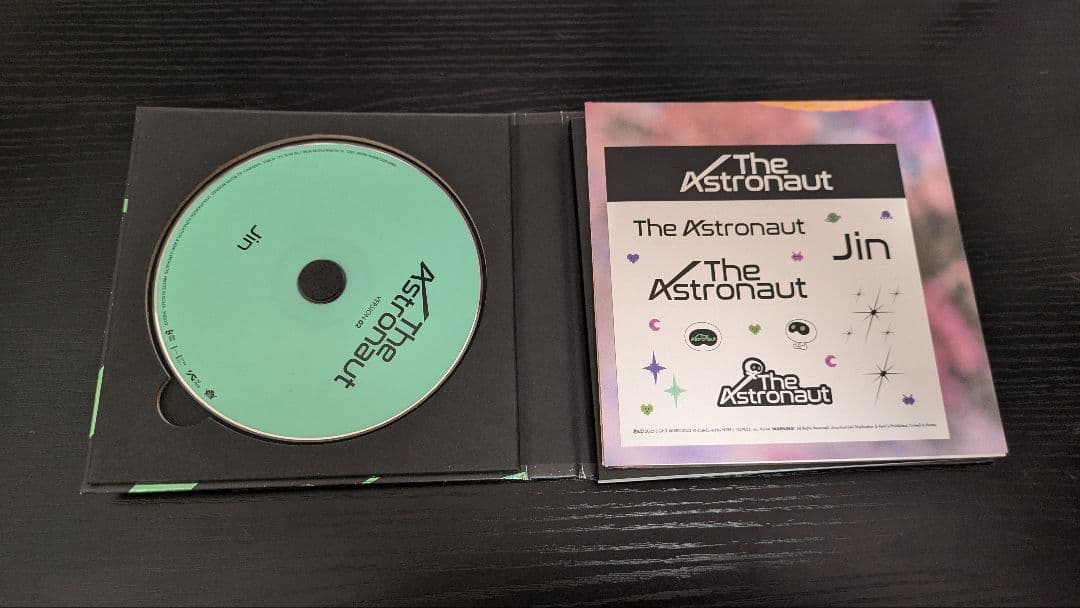 【新品未使用】JIN BTS『The Astronaut』計10部