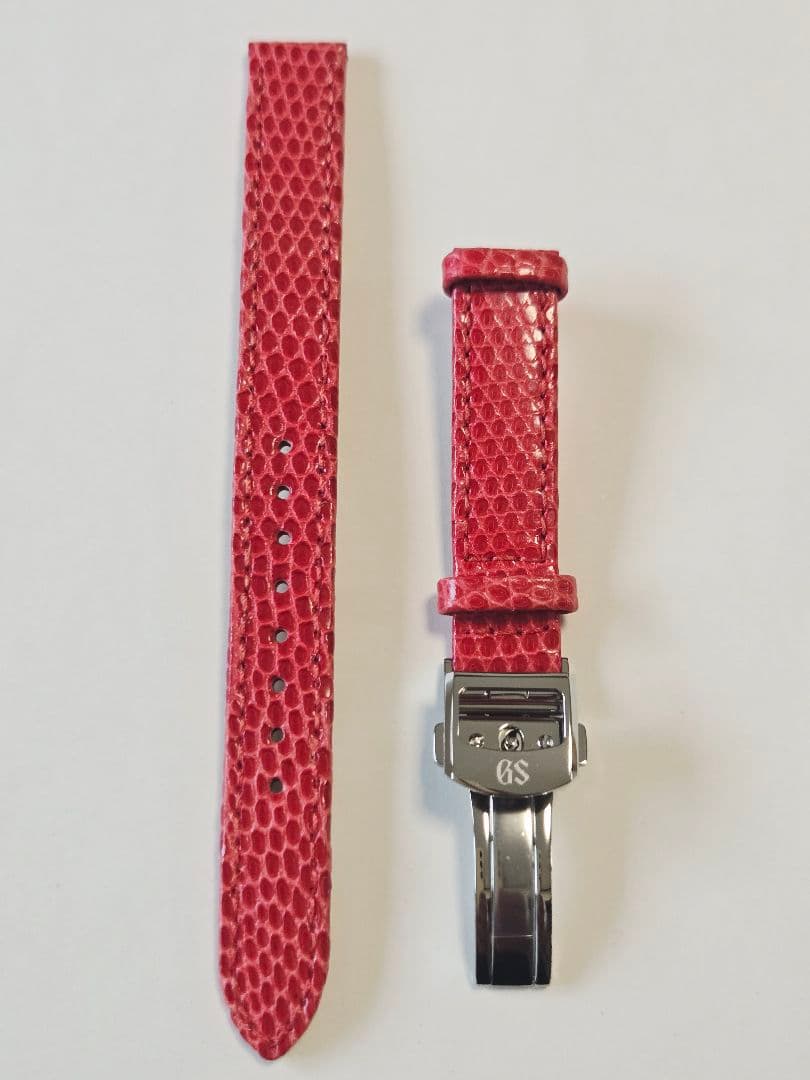限定非売品【グランドセイコー】レディース用 革バンド(リザード)とDバックル
