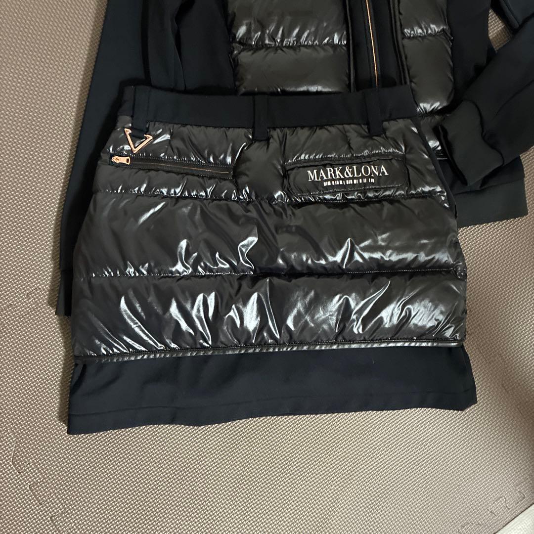 マークアンドロナダウンセット2点ブラック