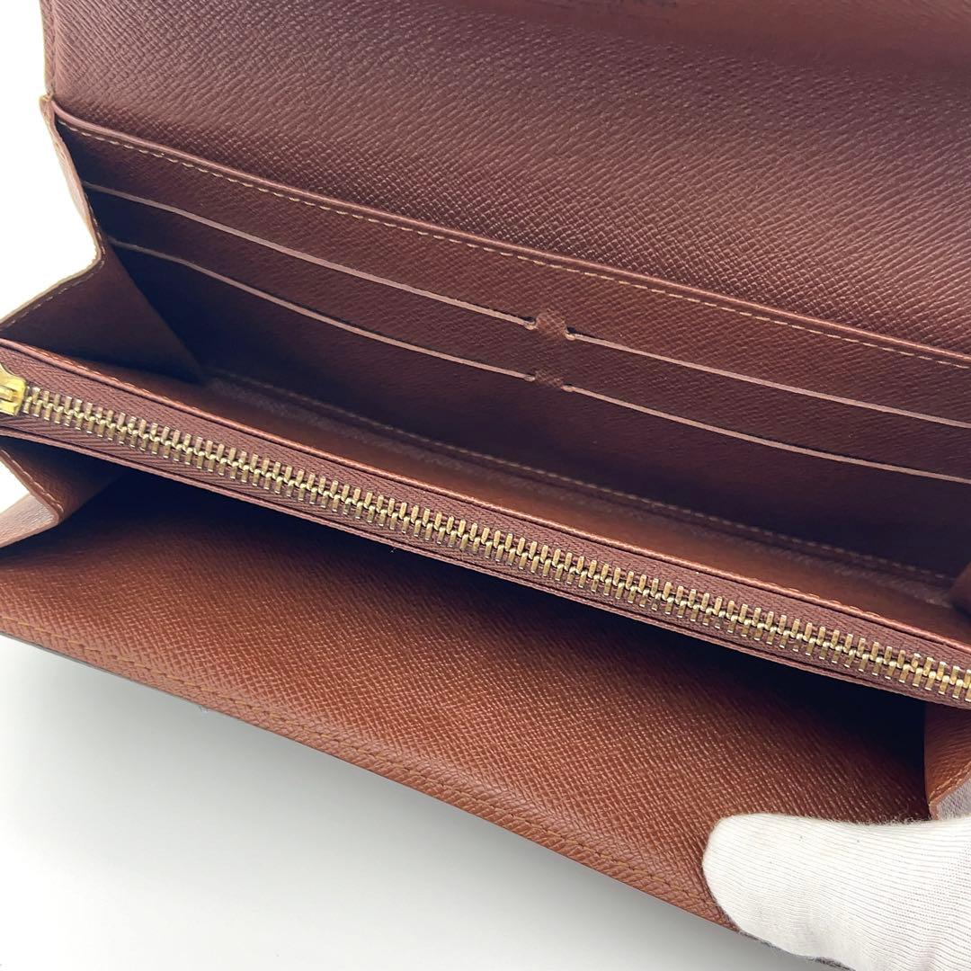 【極美品】ルイヴィトン 長財布 サラ モノグラム