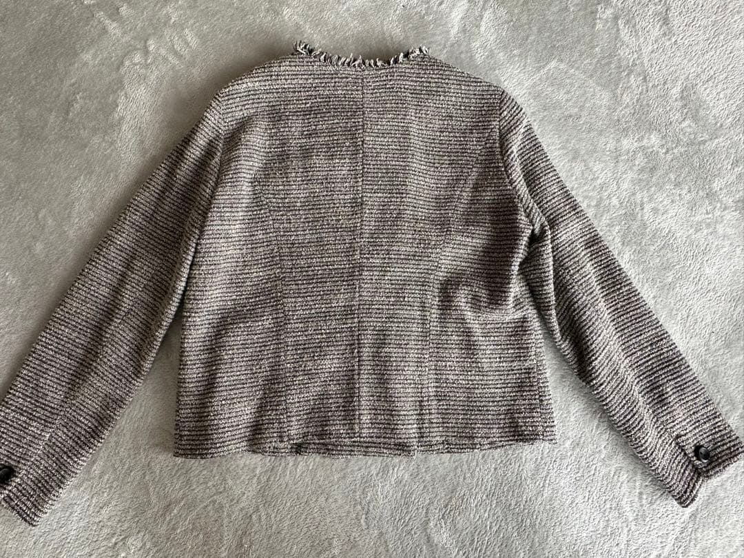 イエナ ツイード ジャケット＆ワンピース セットアップ グレー