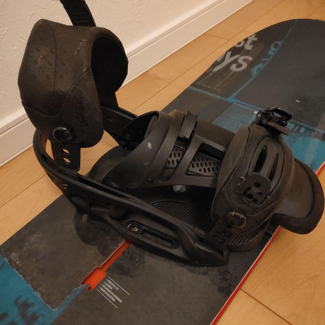 【美品】BURTON process flying v 152cm ビンディング