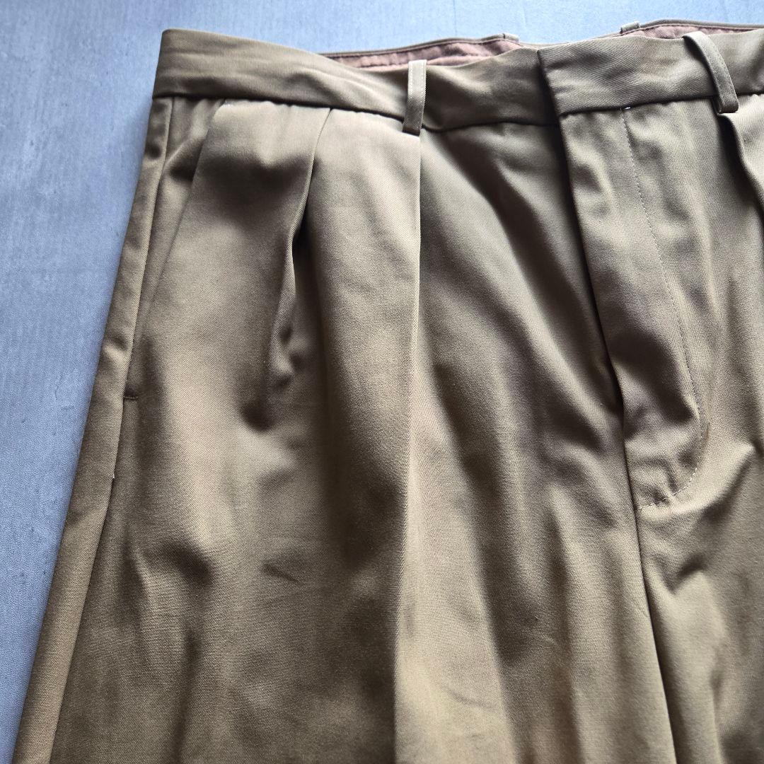 RAKINES　2TUCK WIDE PANTS