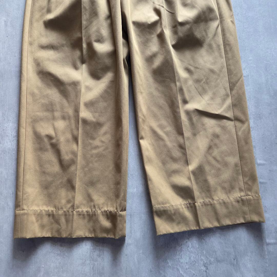 RAKINES　2TUCK WIDE PANTS
