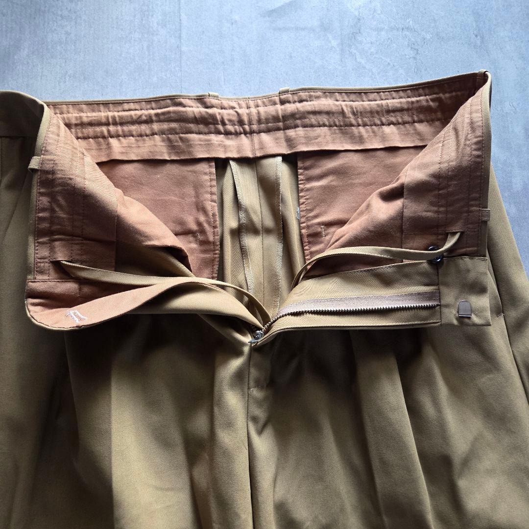 RAKINES　2TUCK WIDE PANTS