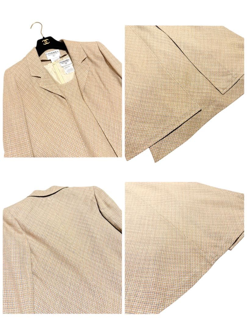 ✨️美品✨️ シャネル コート ワンピース セット ツイード ココマーク シルク
