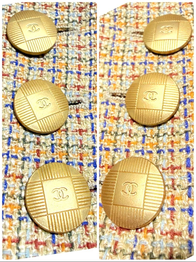 ✨️美品✨️ シャネル コート ワンピース セット ツイード ココマーク シルク