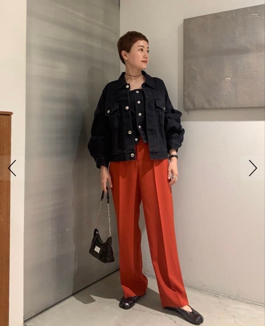 HYKE ハイク　バルーンスリーブデニムジャケット　size1