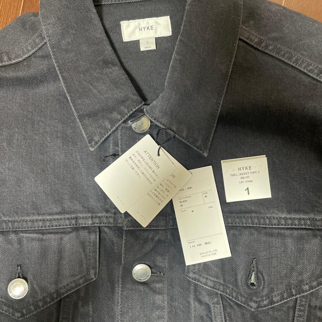 HYKE ハイク　バルーンスリーブデニムジャケット　size1