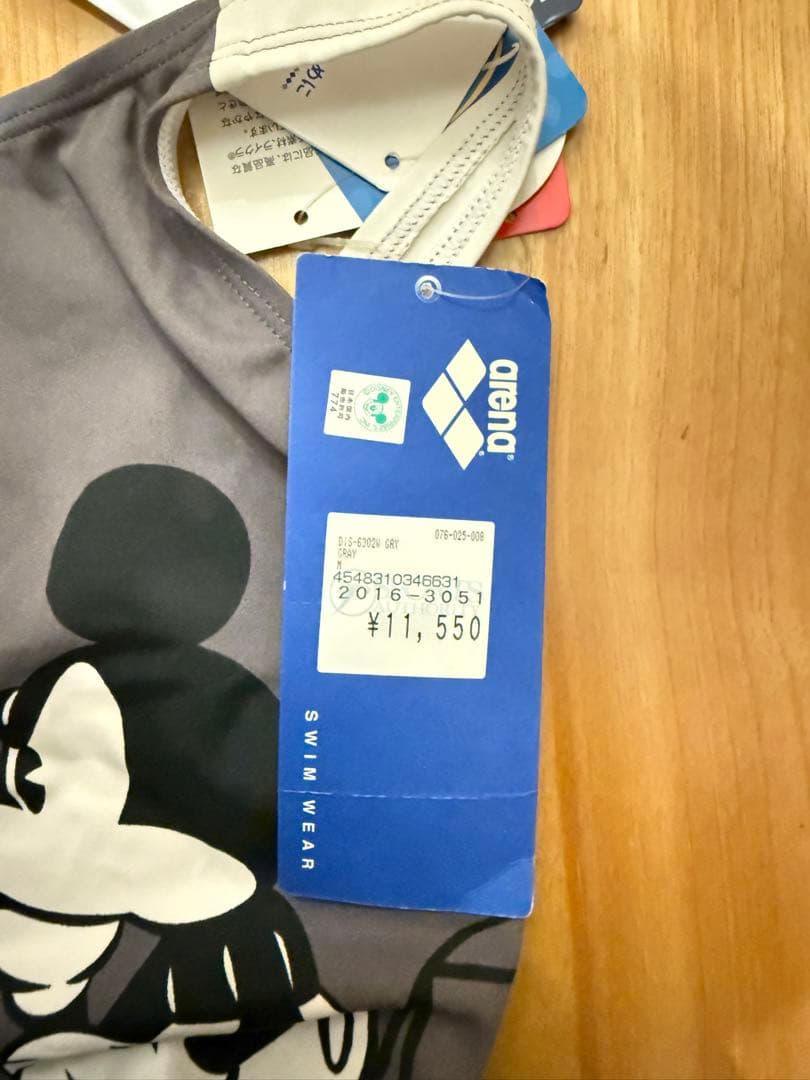 arena 競泳用水着ミッキー 水着 M