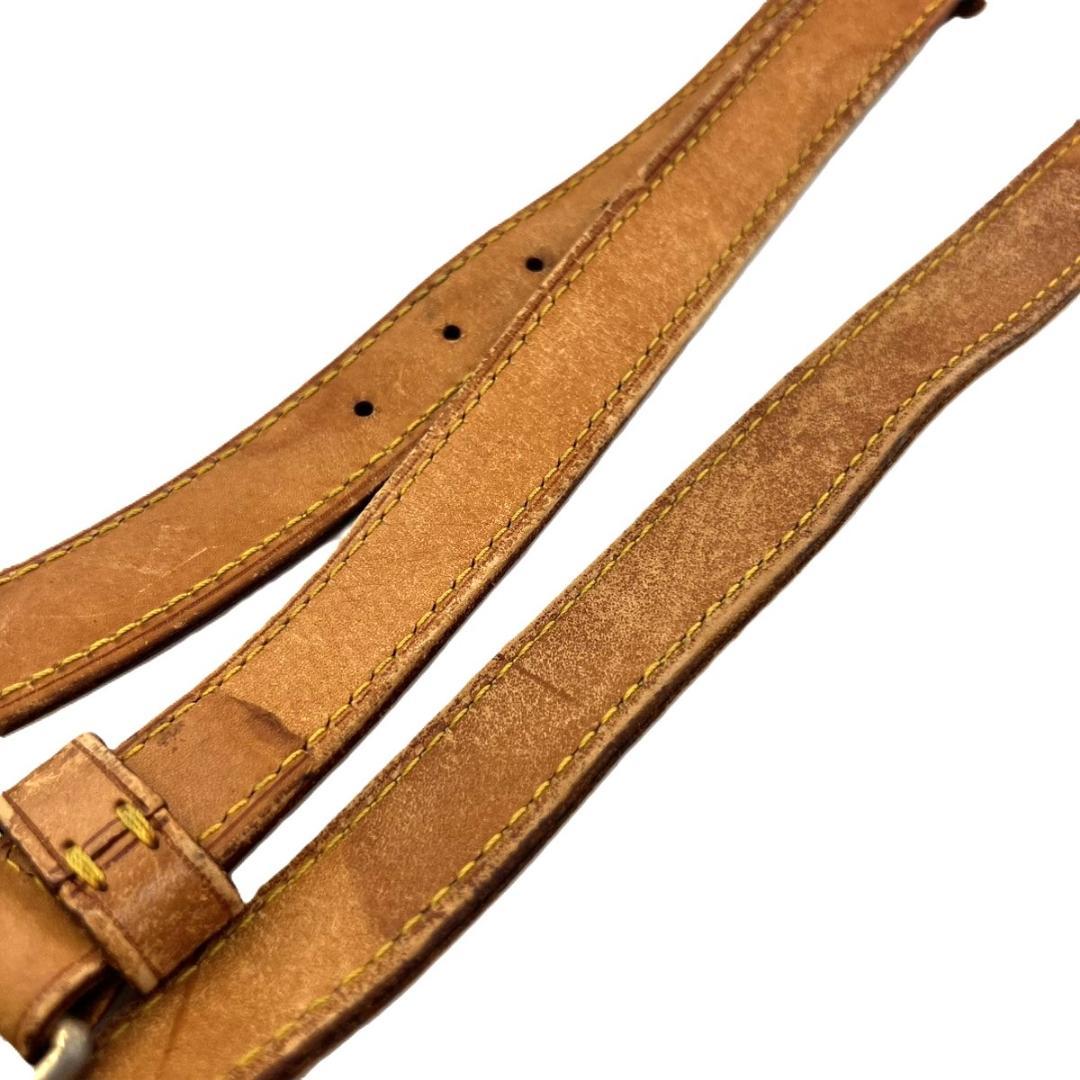 A1131 ルイ・ヴィトン ヌメ革 キーポルバンドリエール用ショルダーストラップ