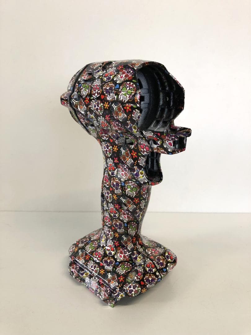 マキタ　インパクトドライバー　TD173　カスタム外装　シュガースカル柄