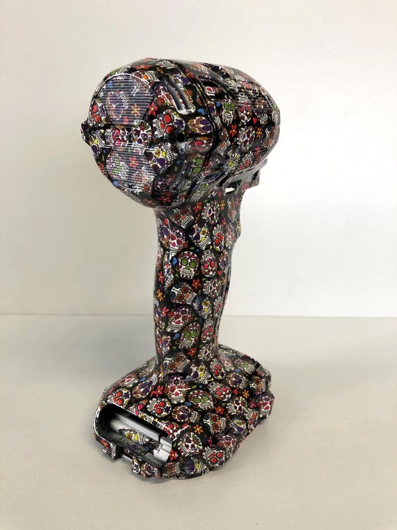 マキタ　インパクトドライバー　TD173　カスタム外装　シュガースカル柄