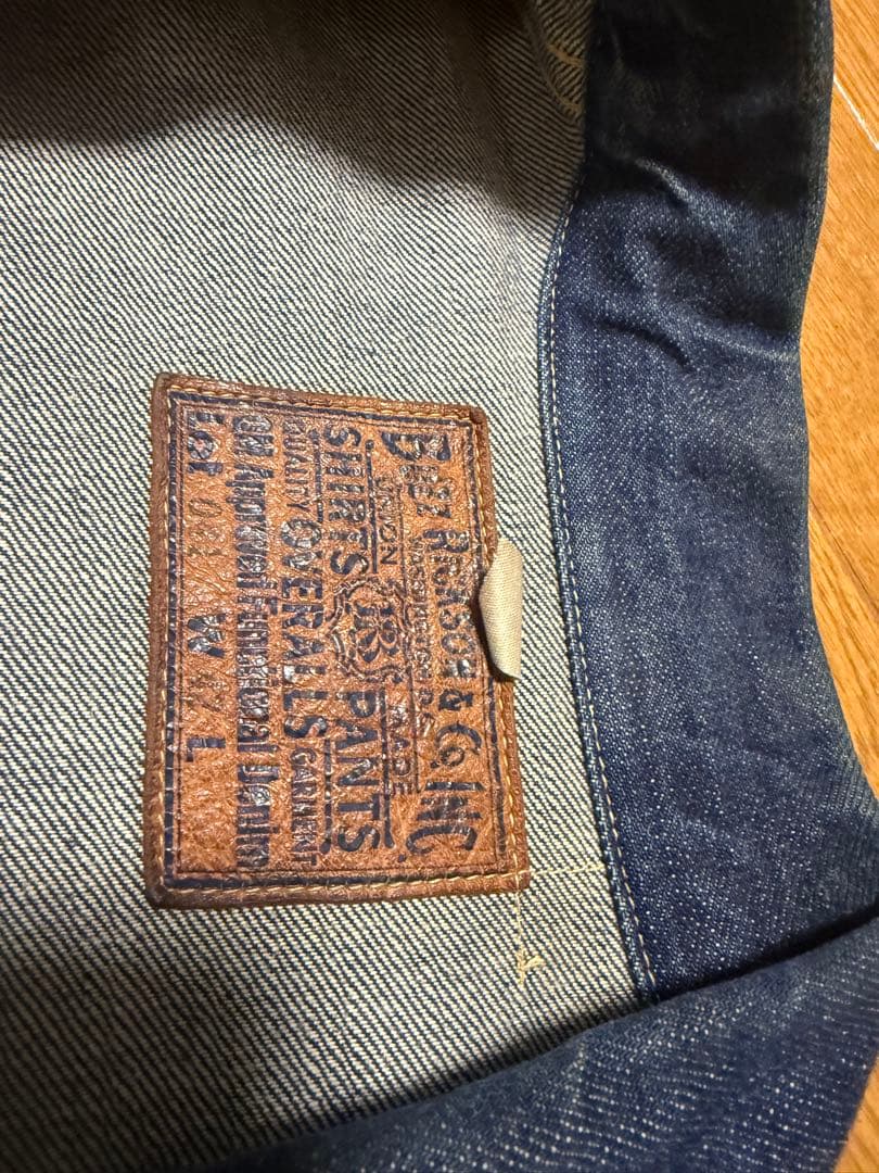 buzz rickson's 1st ww2 大戦デニムジャケット　42