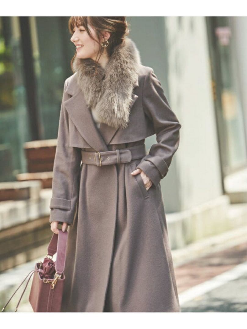 【4r.2i.0309】ノエラ　ウールトレンチコート