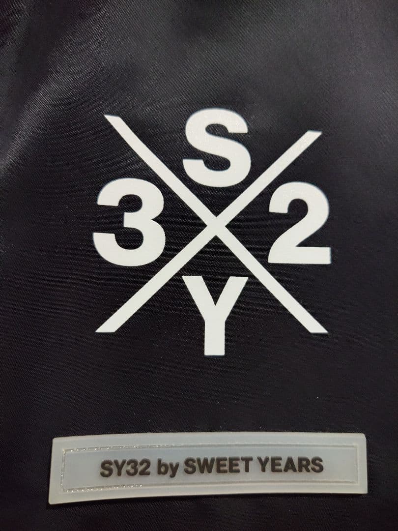 SY32 by SWEET YEARS MA-1 フライトジャケット ブラック