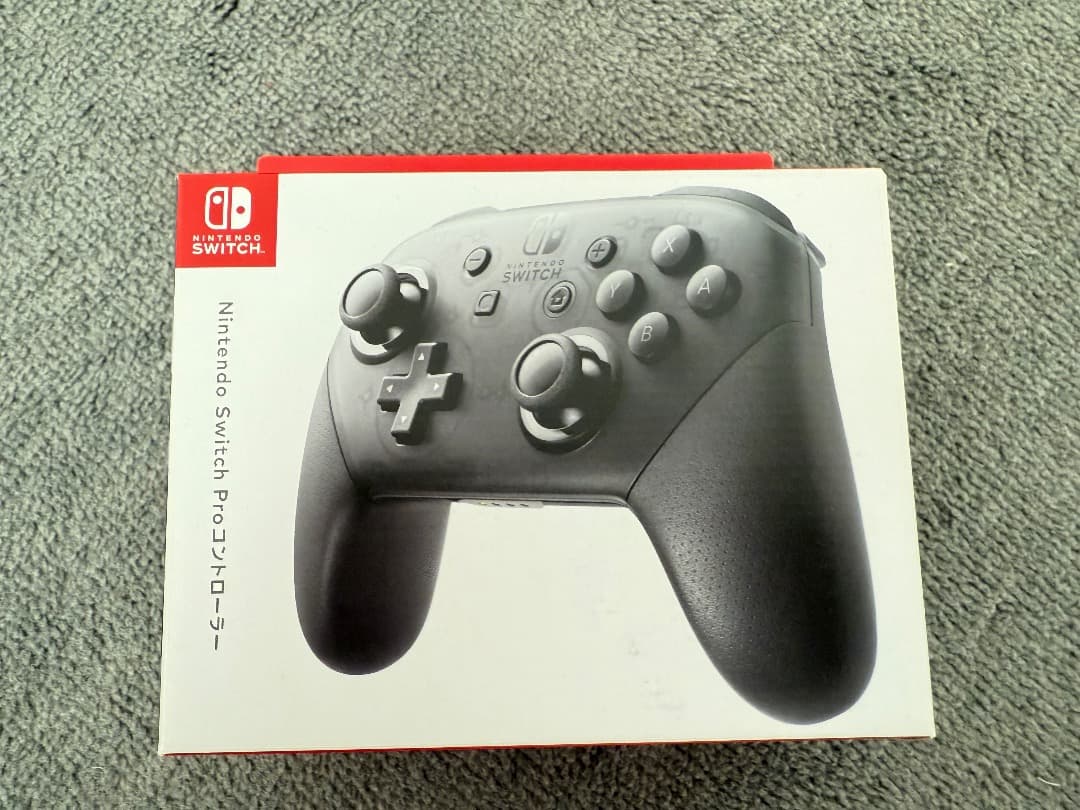 【箱付き】Switch あつ森セット※ソフトなし＋Proコン＋充電グリップ