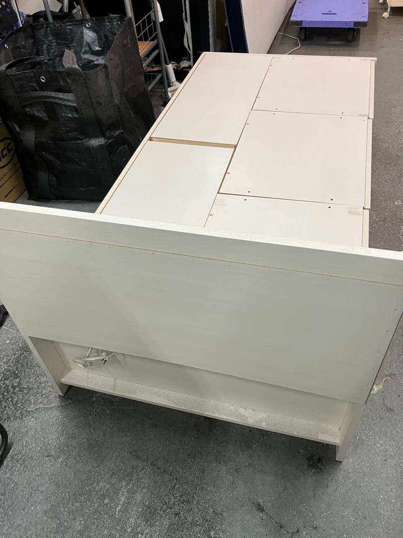 【大阪　直接引き取りのみ】②ニトリ　シングルベッドフレーム 引き出し付き