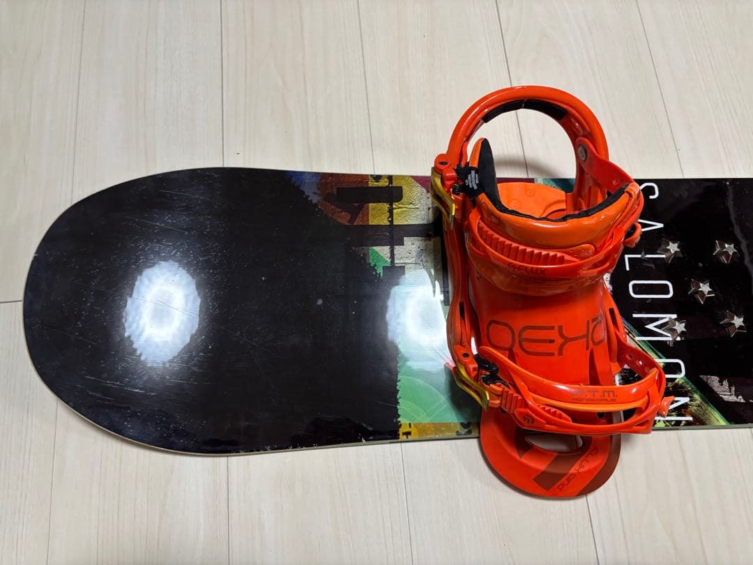 サロモン　スノーボード　ビンディング付き　セット　143cm
