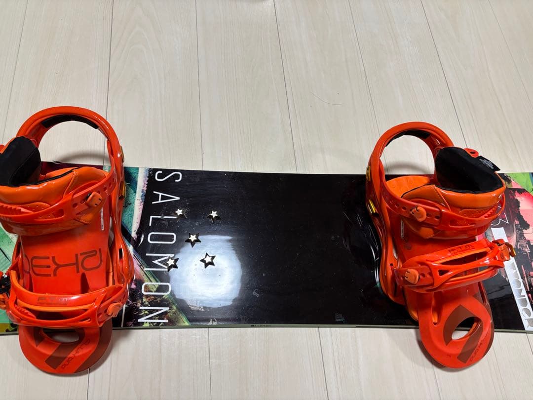サロモン　スノーボード　ビンディング付き　セット　143cm