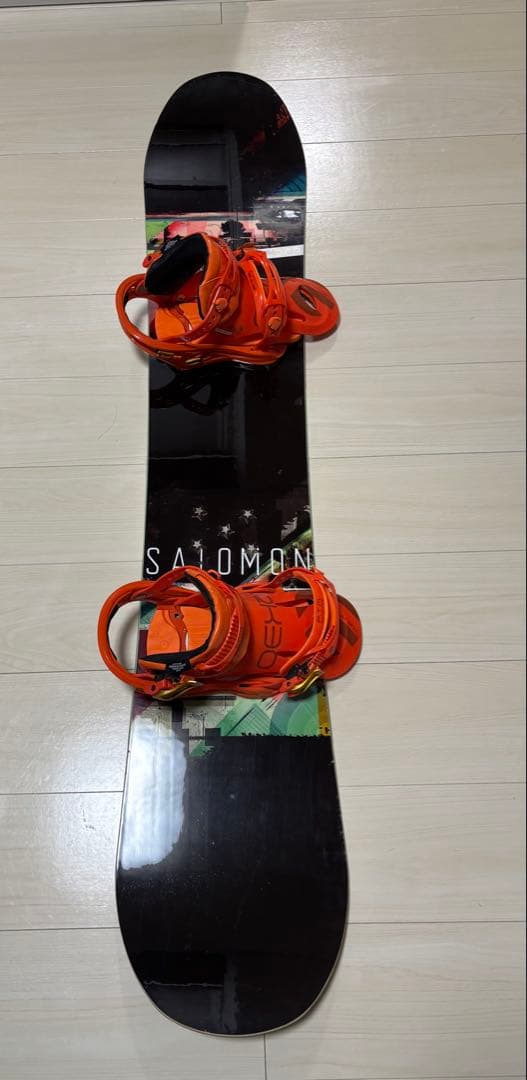 サロモン　スノーボード　ビンディング付き　セット　143cm
