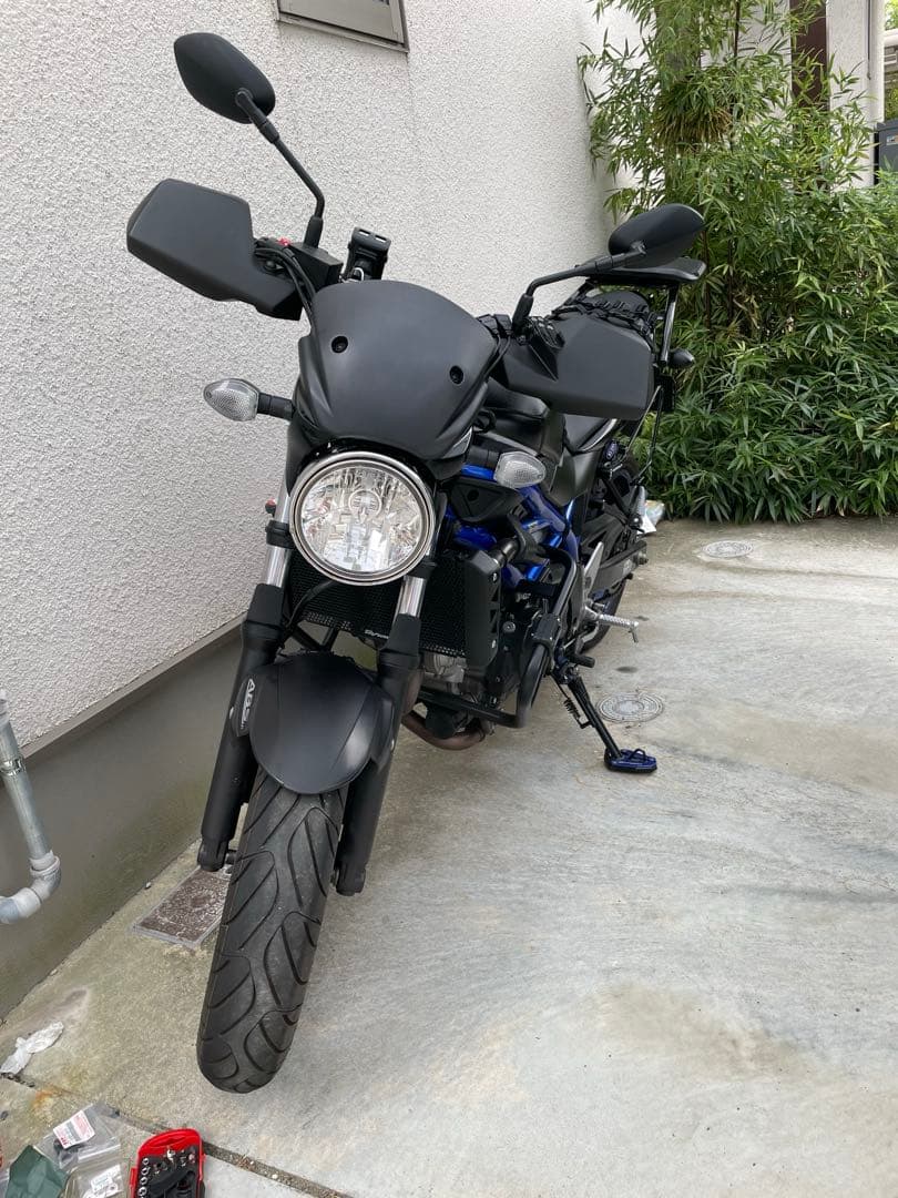 スズキ　SV650 純正　メーター　バイザー　美品