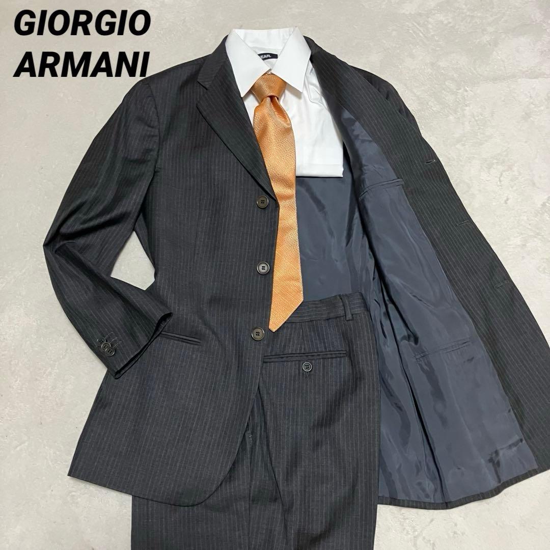 ジョルジオアルマーニ　セットアップ　シングルスーツ　￼3B ￼￼サイズ￼M