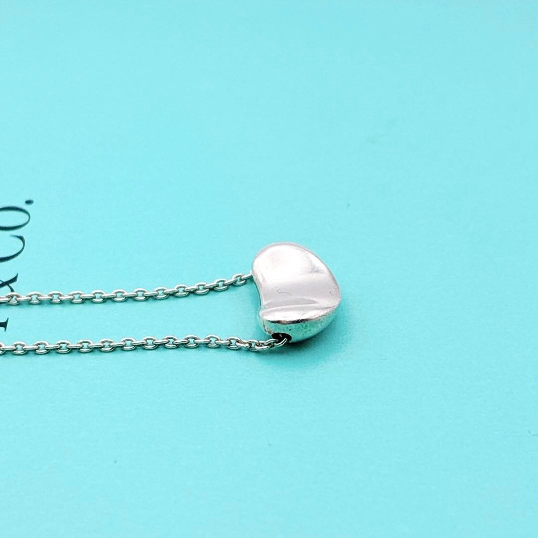2925-1 人気✨Tiffany ビーン　スモール　ネックレス　SV925