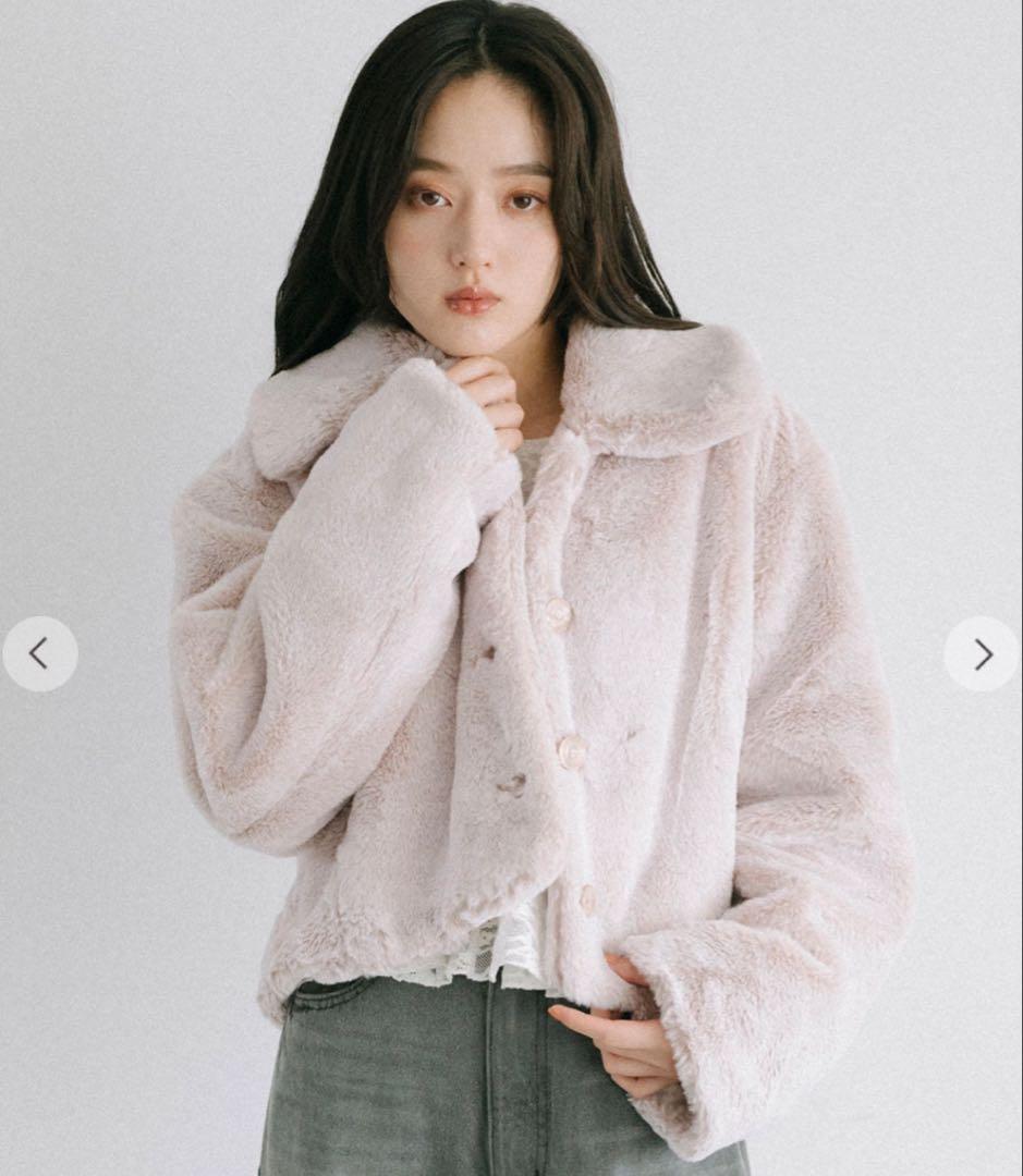 cocodeal ショートファージャケット