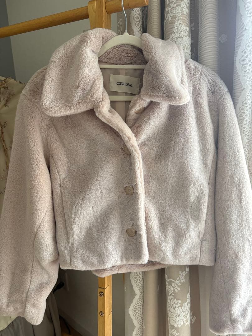 cocodeal ショートファージャケット