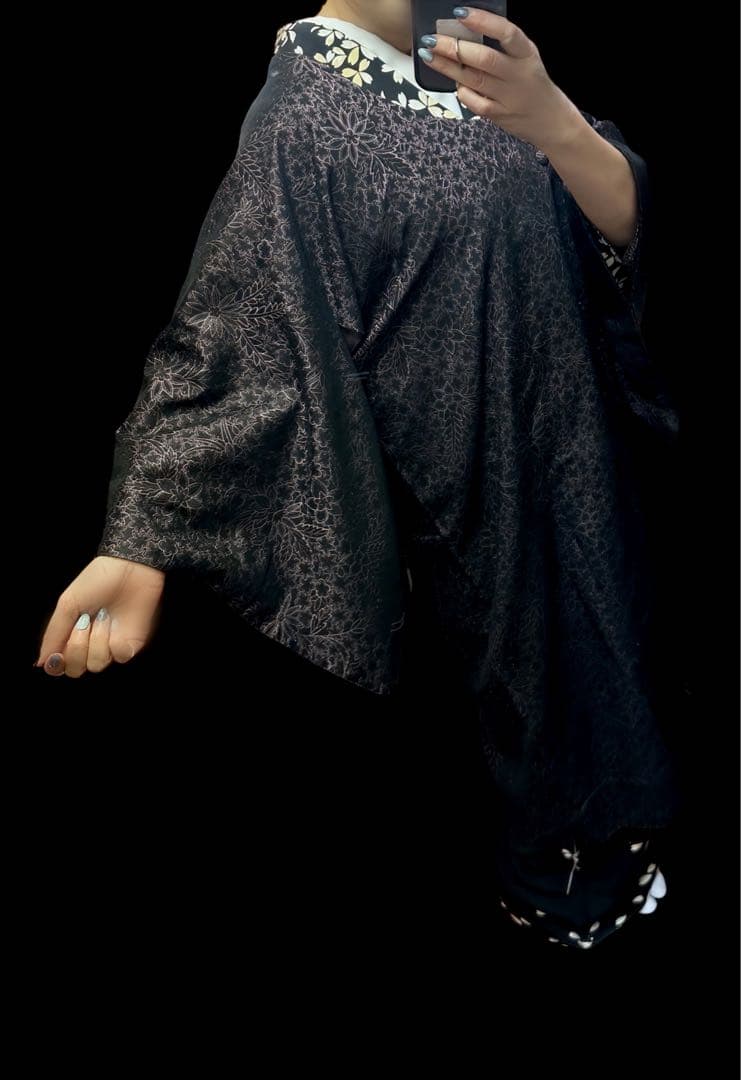 お値下げ 逸品 輪奈コート ロング和装コート