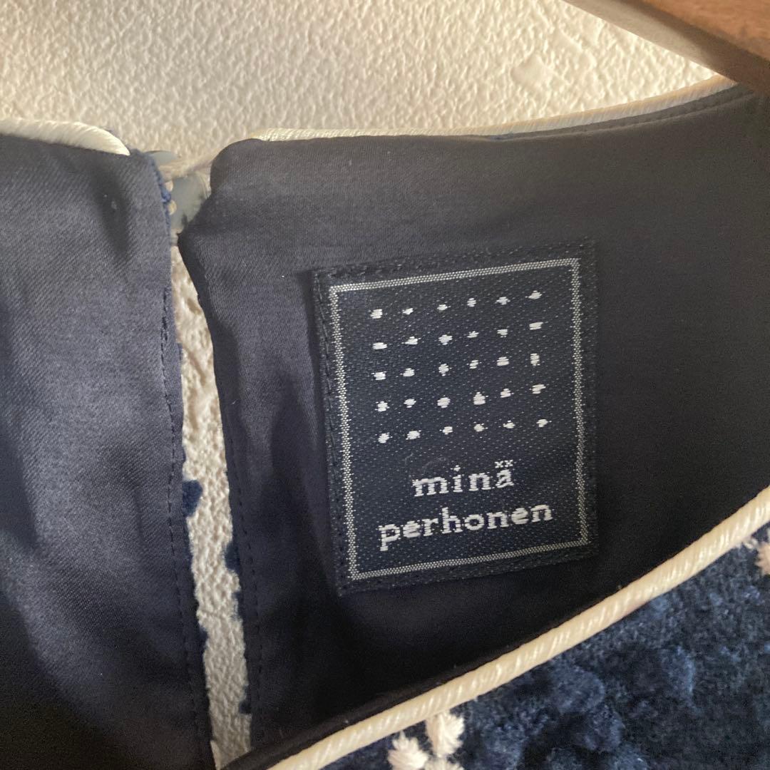 【卒入園卒入学にっ✴︎】ミナペルホネン タンバリン　ワンピース