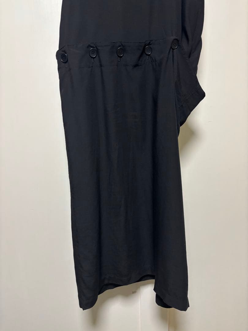 【美品】Limi feu ボタンワンピース　ブラック