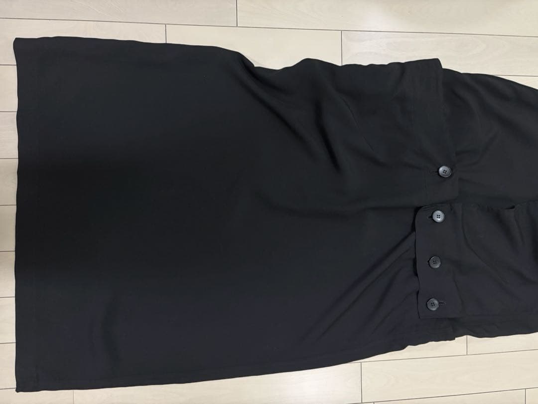 【美品】Limi feu ボタンワンピース　ブラック